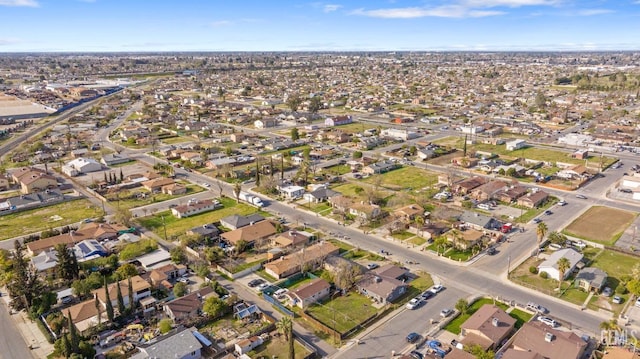 drone / aerial view featuring a residential view