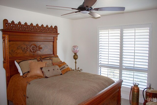 1301 Charterten Ave, Bakersfield, CA 93307 - bedroom featuring ceiling fan