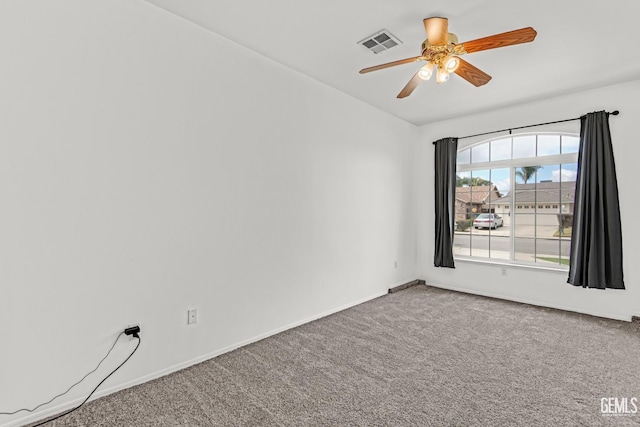 4216 Lightning Ct, Bakersfield, CA 93312 - carpeted spare room with ceiling fan and baseboards