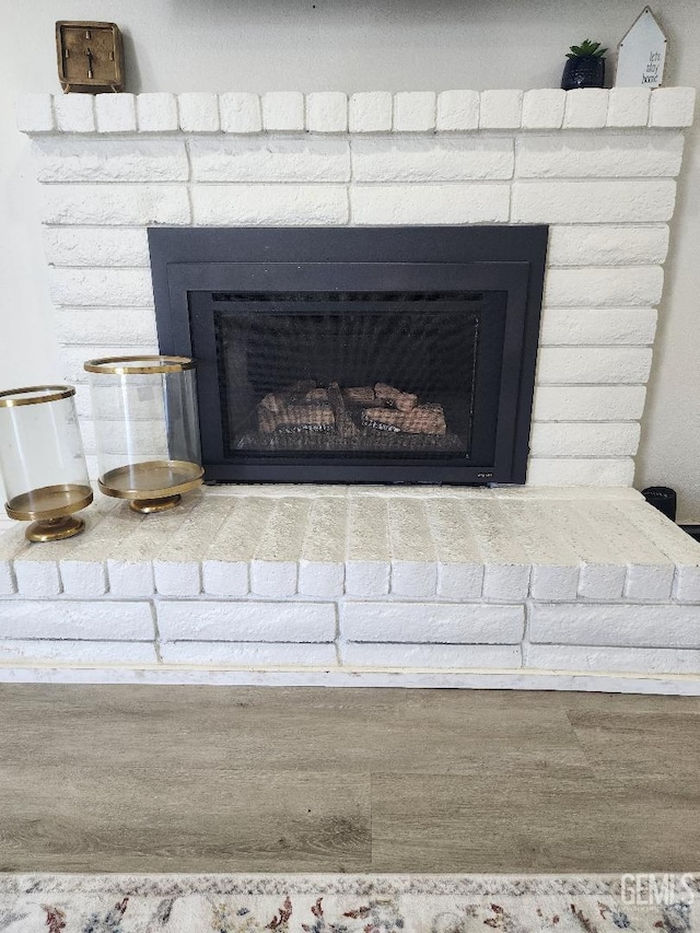 5812 Appletree Ln, Bakersfield, CA 93309 - detailed view of a fireplace with raised hearth