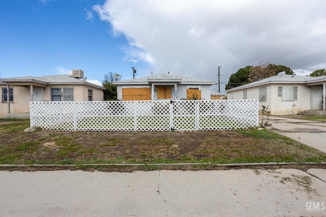 view of bungalow