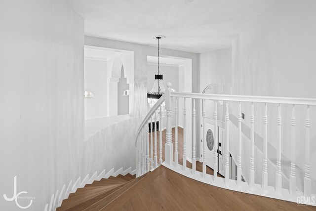 11009 Bright Water Way, Bakersfield, CA 93311 - stairway featuring a chandelier