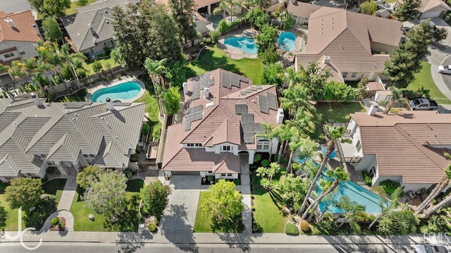 11009 Bright Water Way, Bakersfield, CA 93311 - aerial view of residential area with a pool area