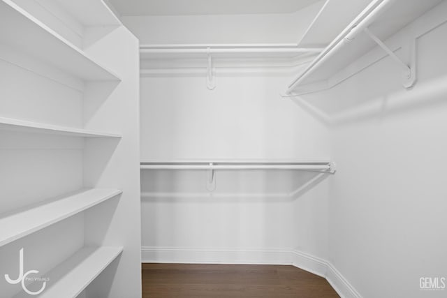 11009 Bright Water Way, Bakersfield, CA 93311 - walk in closet with dark wood-style floors