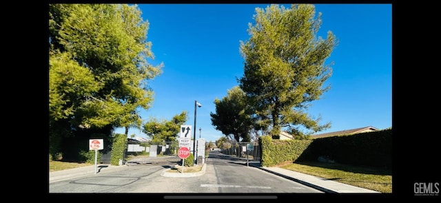 view of street