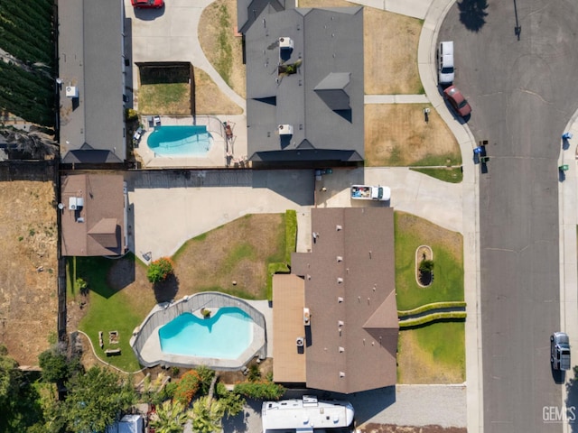 11906 Christy Ave, Bakersfield, CA 93312 - aerial view of a pool