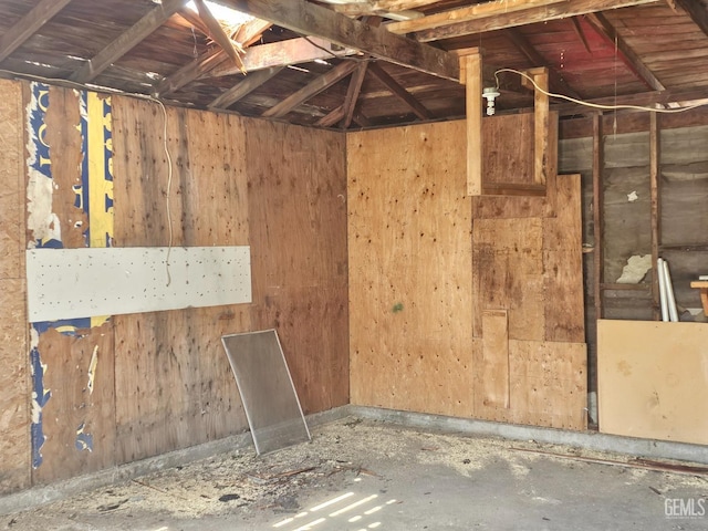 view of stable