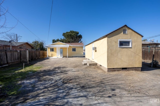 view of rear view of house