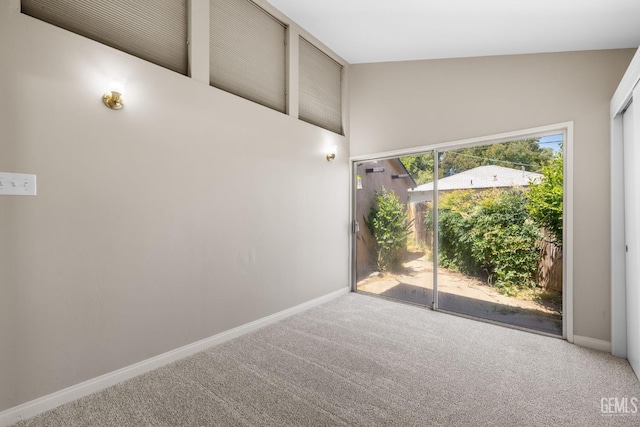 2613 Spruce St, Bakersfield, CA 93301 - carpeted empty room featuring baseboards