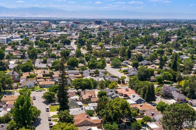 2613 Spruce St, Bakersfield, CA 93301 - bird's eye view of a mountain backdrop