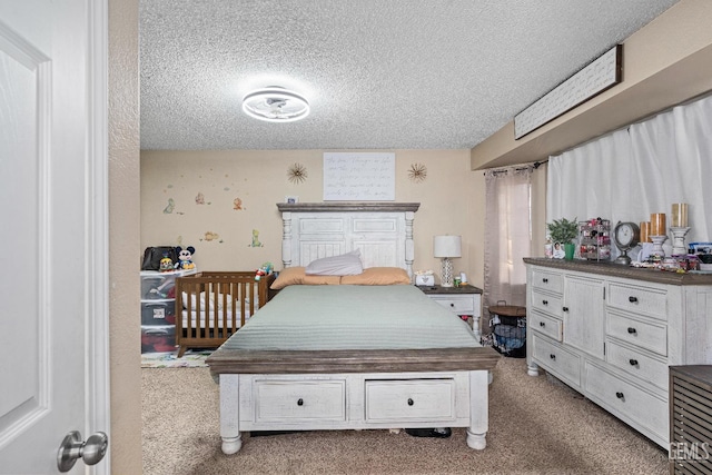 5104 Silver Crossing St, Bakersfield, CA 93313 - bedroom with a textured ceiling and carpet floors
