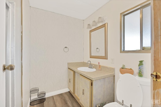 3601 S Chester Ave Unit 12, Bakersfield, CA 93304 - bathroom featuring vanity and wood finished floors