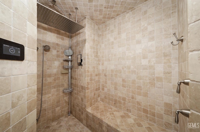 12603 Clay Creek Ct, Bakersfield, CA 93312 - bathroom featuring a tile shower