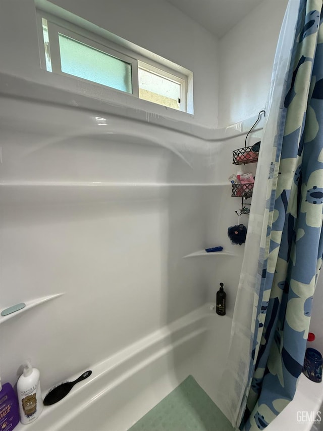 1218 Water St 0, Bakersfield, CA 93305 - bathroom with a shower with shower curtain