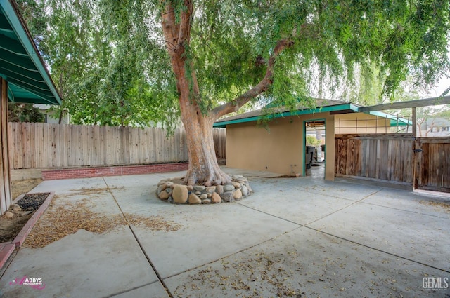 view of patio