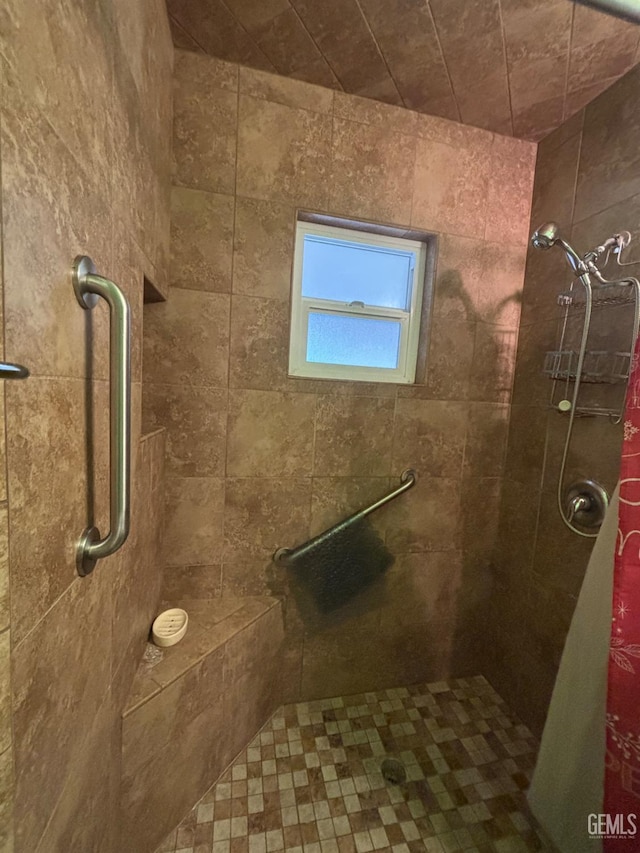 1105 Vanderbilt Dr, Bakersfield, CA 93305 - bathroom featuring a tile shower