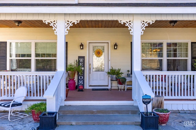 view of property entrance