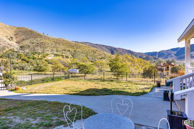 property view of mountains