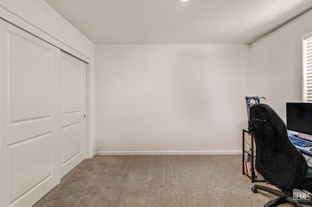 6003 Vespucci Ave, Bakersfield, CA 93313 - carpeted office space featuring baseboards
