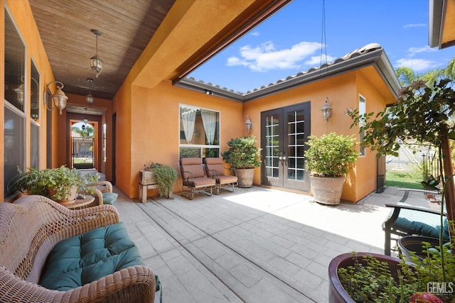 9200 Bridget Leigh Way, Bakersfield, CA 93312 - view of patio featuring french doors