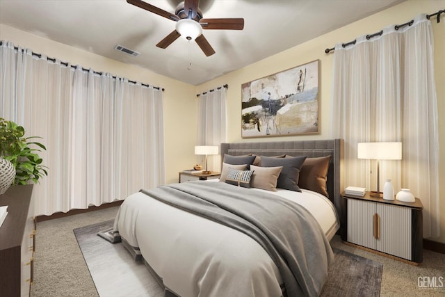 9200 Bridget Leigh Way, Bakersfield, CA 93312 - carpeted bedroom featuring a ceiling fan