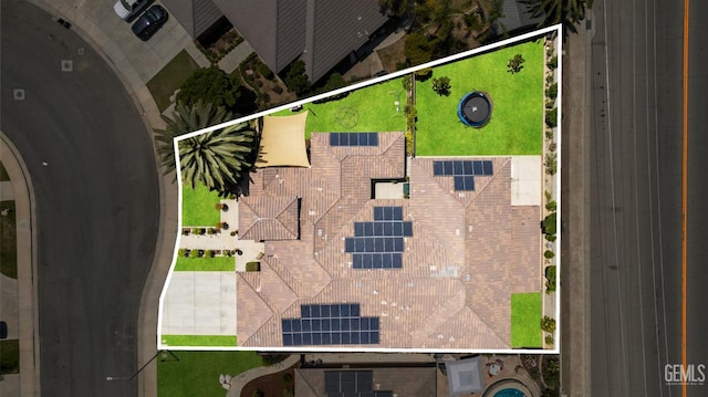 9200 Bridget Leigh Way, Bakersfield, CA 93312 - aerial view of property and surrounding area with property parcel outlined
