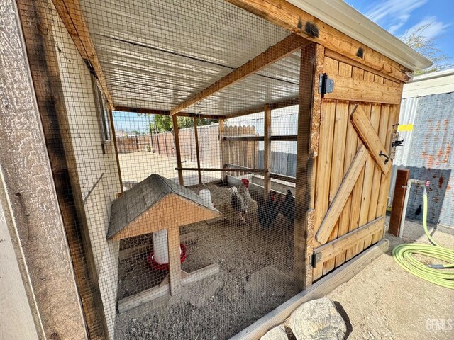 view of stable