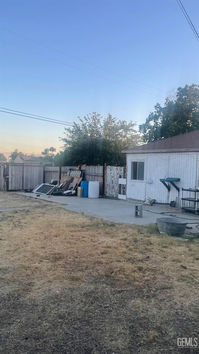 8300 Lexington Ave, Bakersfield, CA 93306 - view of yard featuring a patio area