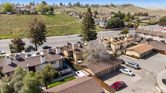 bird's eye view featuring a residential view