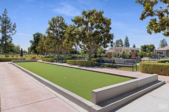 3010 Tea Rose St, Bakersfield, CA 93311 - view of home's community with a bocce ball area