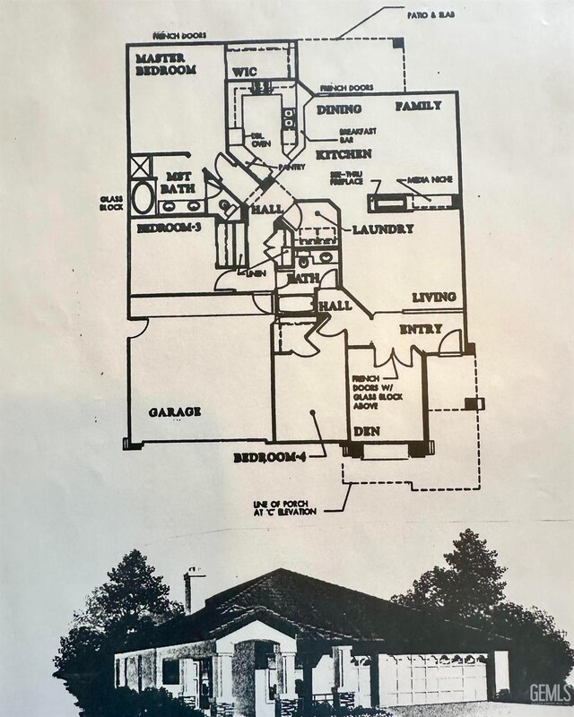 8707 Beau Maison Way, Bakersfield, CA 93311 - property floor plan