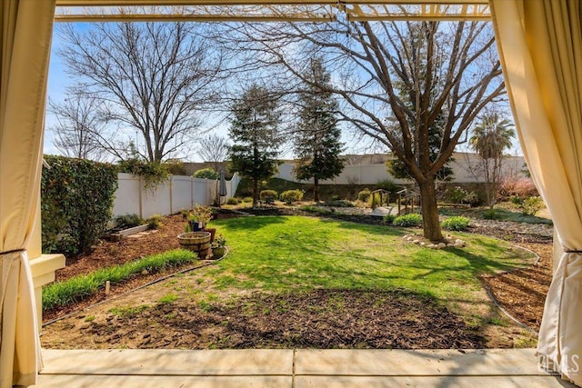 view of yard