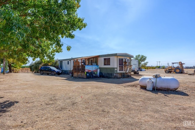 view of manufactured / mobile home