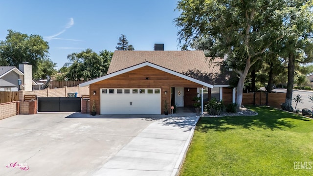 11265 Poulsen Way, Bakersfield, CA 93312 - view of front of property with concrete driveway, a garage, and roof with shingles
