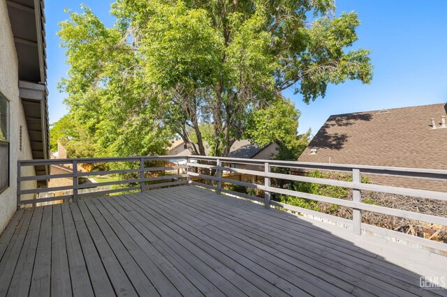 1224 N Mayflower Cir, Ridgecrest, CA 93555 - view of wooden deck
