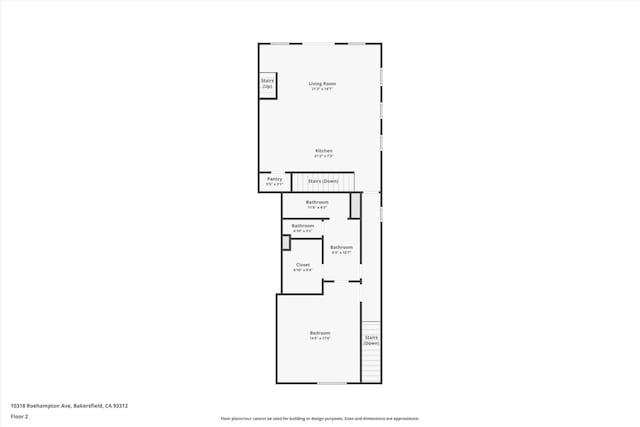 10318 Roehampton Ave, Bakersfield, CA 93312 - view of home floor plan