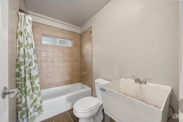 10318 Roehampton Ave, Bakersfield, CA 93312 - full bathroom featuring shower / bath combo and toilet