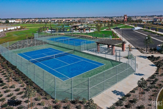 12801 Kinnick Ct, Bakersfield, CA 93311 - view of tennis court