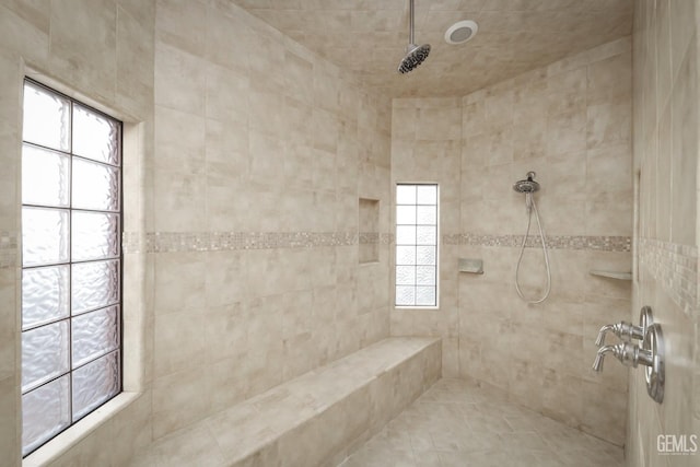 5507 Via Venezia, Bakersfield, CA 93306 - full bathroom featuring a tile shower