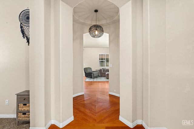 9310 Via Catania, Bakersfield, CA 93312 - hallway featuring baseboards