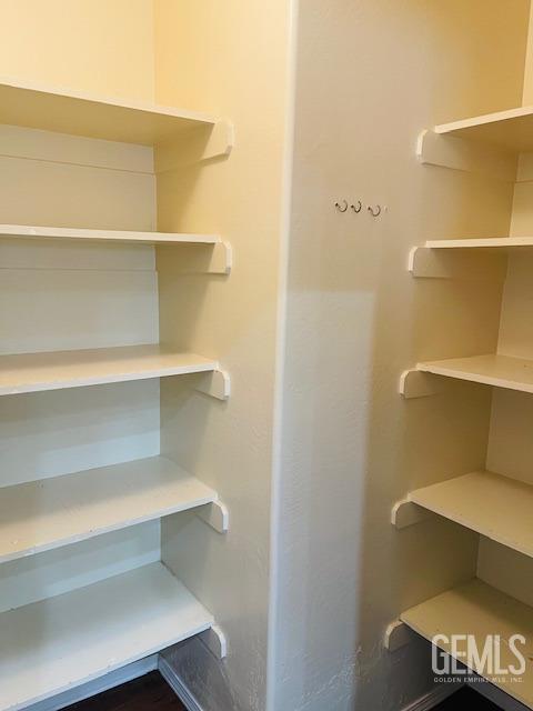 view of pantry