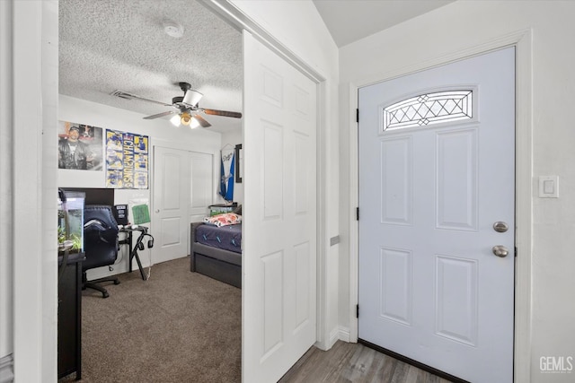 6305 Wolfe Creek Dr, Bakersfield, CA 93306 - office area featuring a ceiling fan
