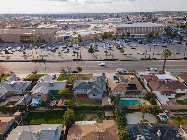 bird's eye view featuring a residential view