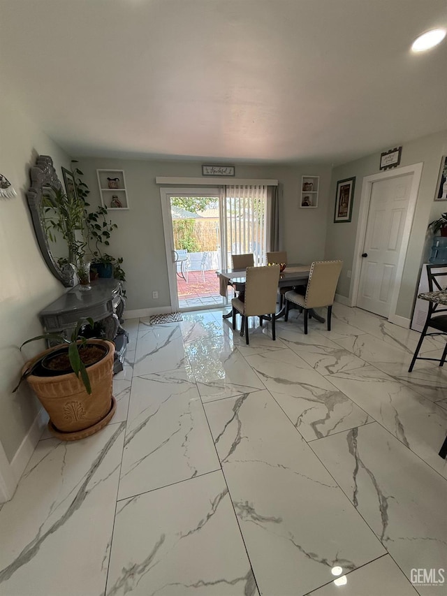 2404 Belvedere Ave, Bakersfield, CA 93304 - living area featuring light marble finish flooring