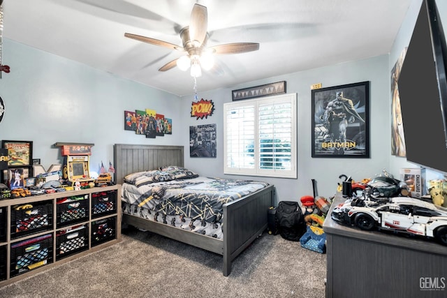 13160 Game Set Way, Bakersfield, CA 93306 - carpeted bedroom with ceiling fan