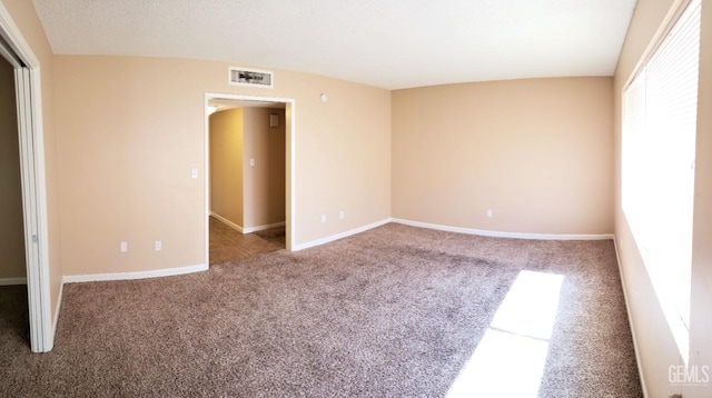 empty room with carpet floors