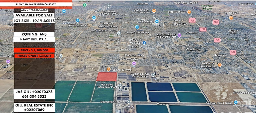 0 Planz Rd, Bakersfield, CA 93307