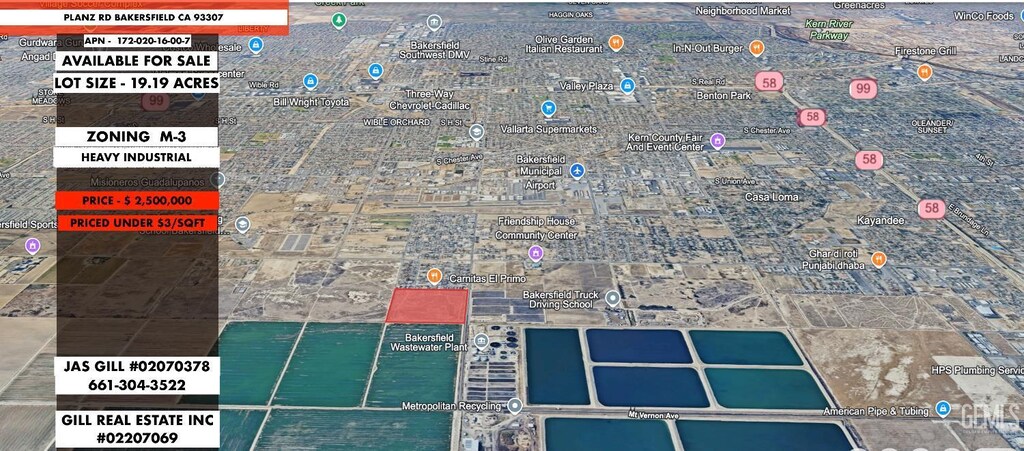 0 Planz Rd, Bakersfield, CA 93307
