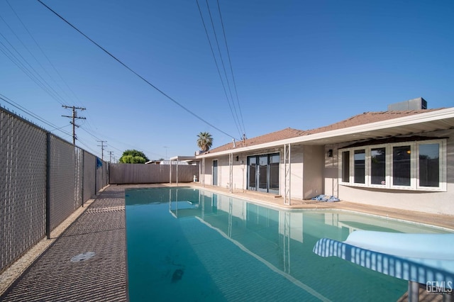 631 Union St, Delano, CA 93215 - view of pool featuring a fenced backyard