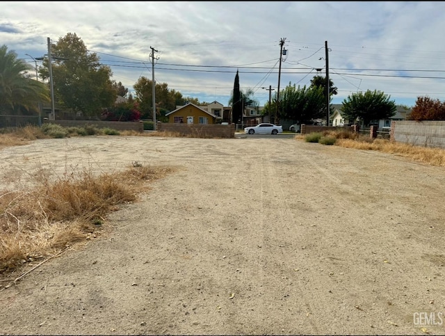 view of road